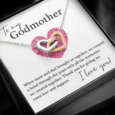 Gift for Bonus Mom Necklace, Sentimental Jewelry, Appreciation Keepsake